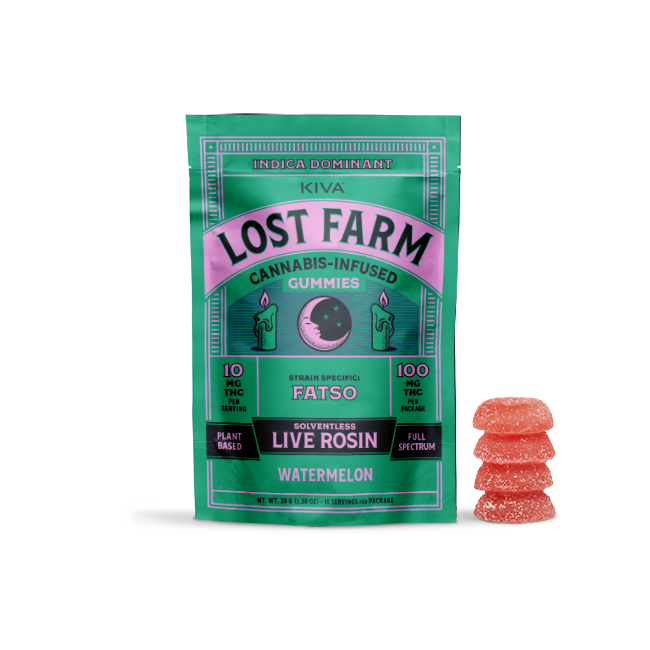 Photograph of product: Fatso x Watermelon Live Rosin | 100mg
