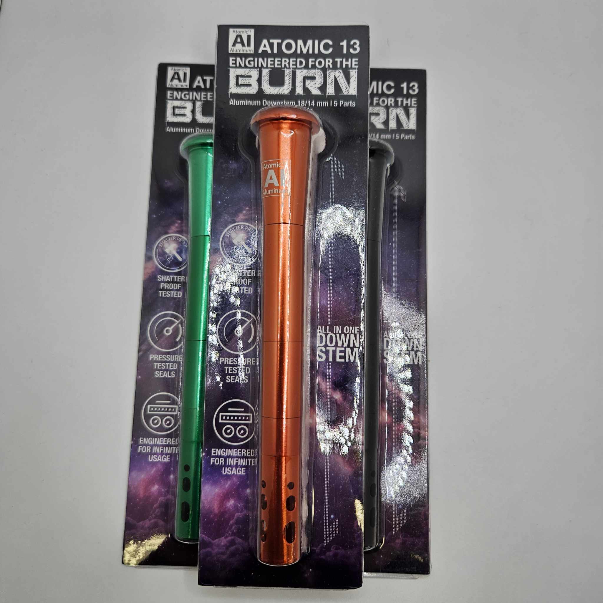 Photograph of product: Atomic 13 Aluminum Downstem