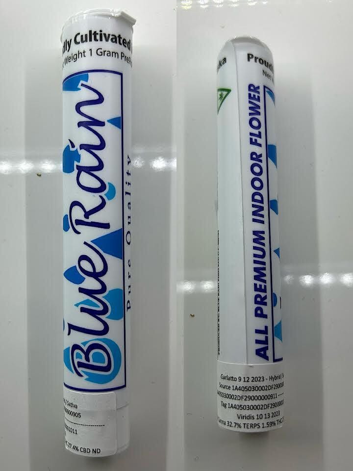 Photograph of product: Blue Rain PR- Garlatto