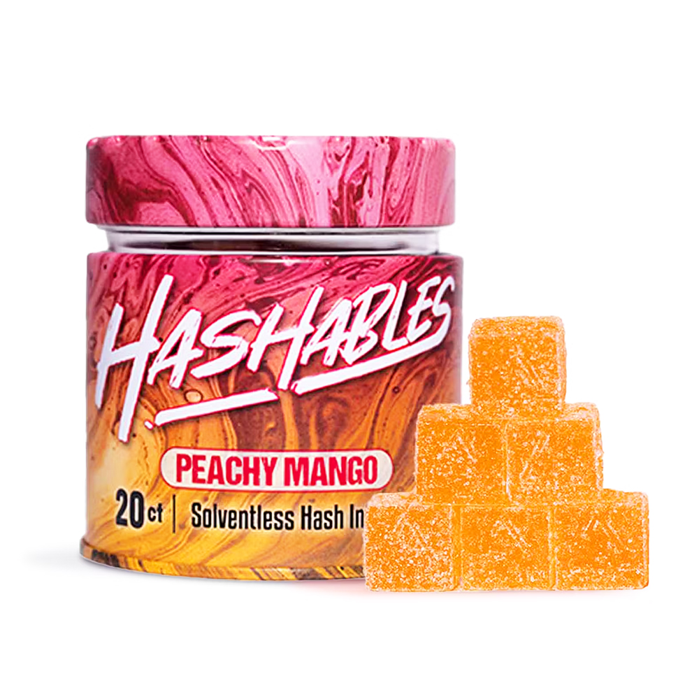 Photograph of product: Peachy Mango Gummies (20pk)