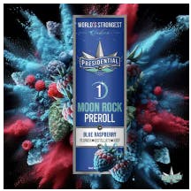 Photograph of product: Moon Rock Blue Raspberry Infused 1g - 