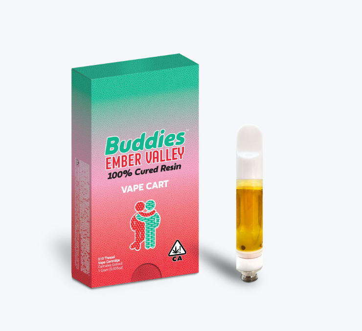 Photograph of product: LONGBOTTOM LEAF 1G CURED RESIN CARTRIDGE