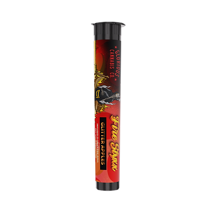 Photograph of product: Fire Styxx I Infused Pre-roll I Glitter Apples (H)