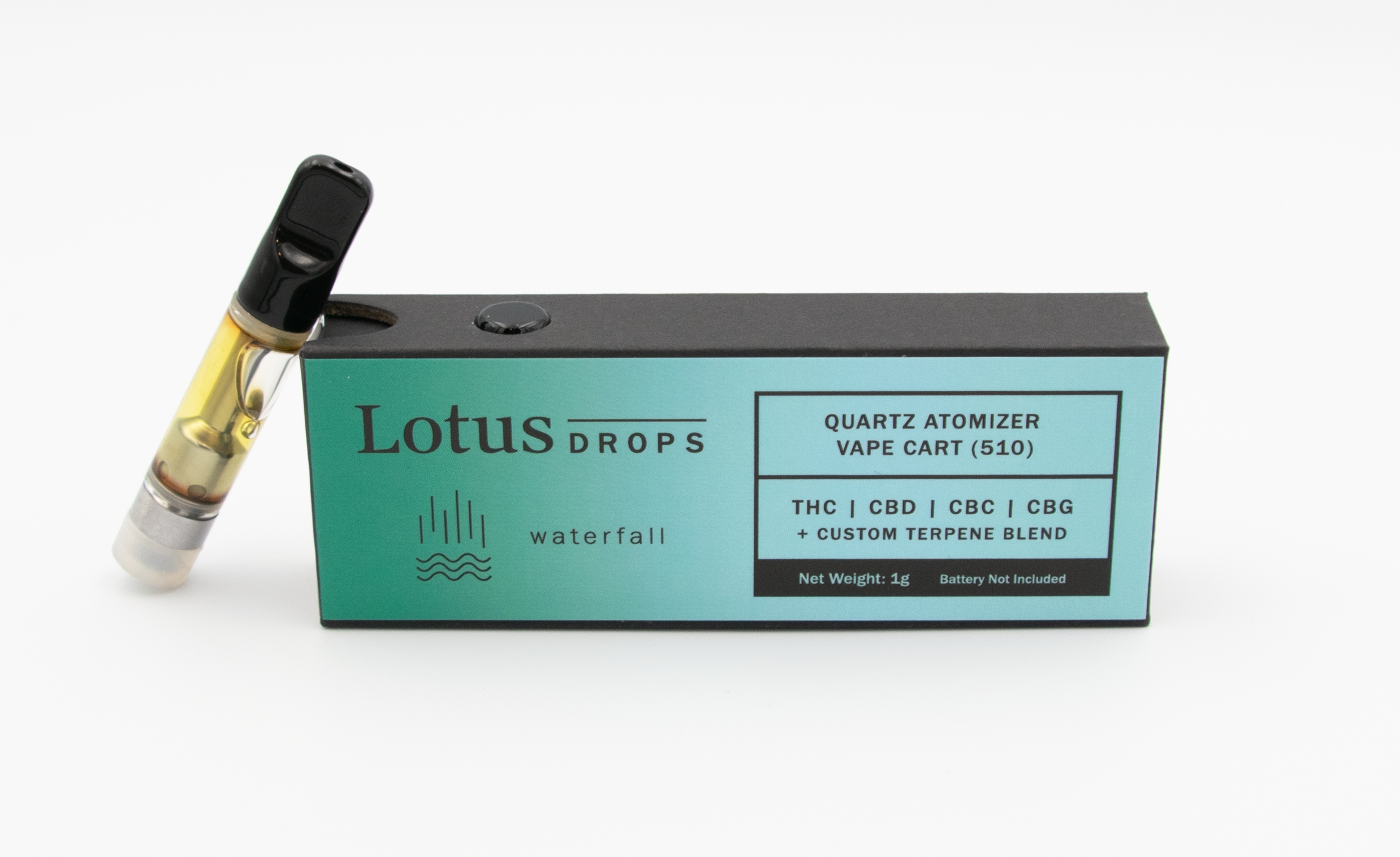 Photograph of product: Waterfall Vape | 1g Cartridge