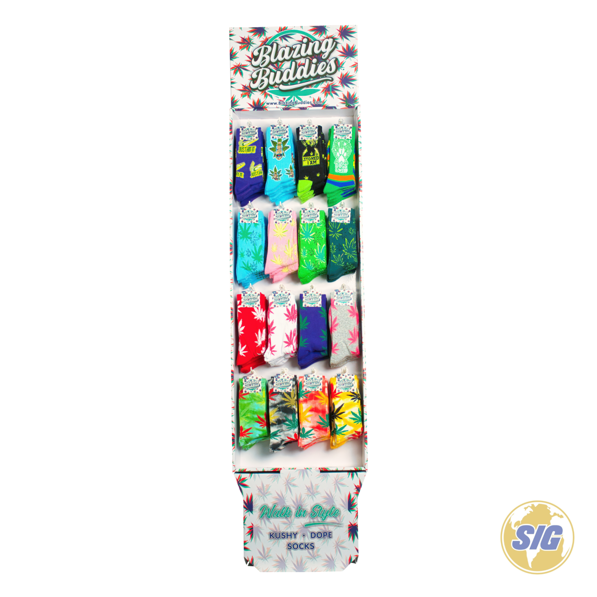 Photograph of product: Blazing Buddies Socks - Assorted Styles