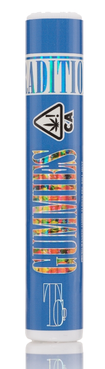 Photograph of product: TRADITIONAL GUMMIES 1G PREROLL Oui'd