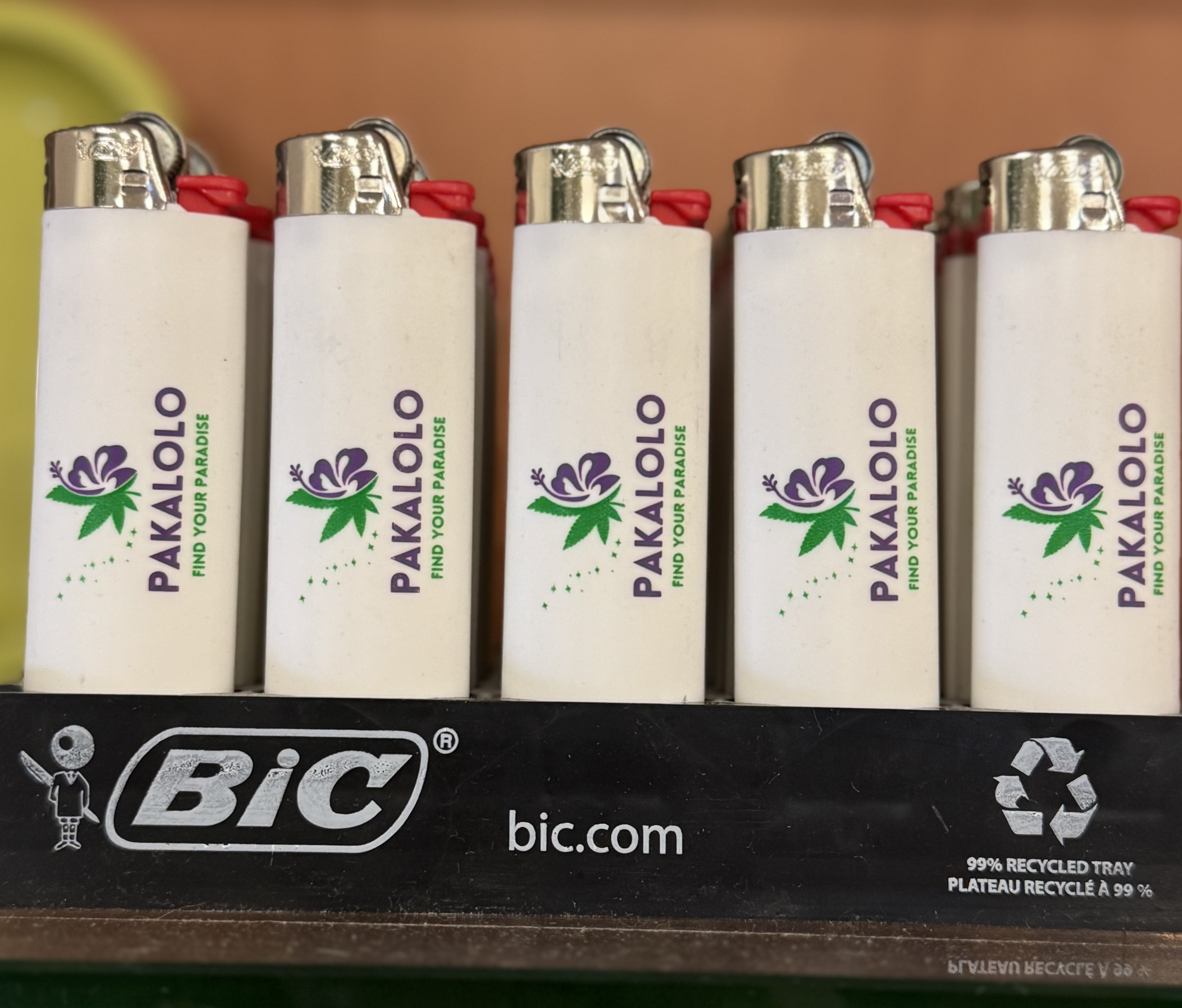 Photograph of product: BIC | Logo Lighter | Pakalolo