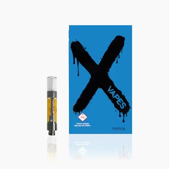 Photograph of product: Spherex | XVape | 1g Cartridge | REC - X-Blueberry Cake (I)