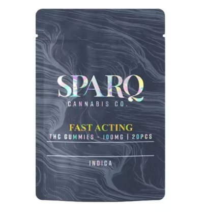 Photograph of product: Sparq Punch 5mg Gummies