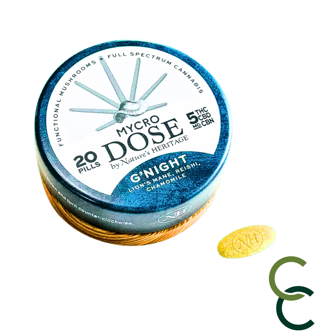 Photograph of product: G'Night - 1:1:1 (CBD:CBN:TH-oui)