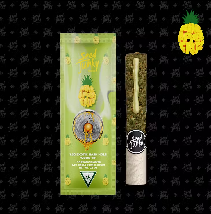 Photograph of product: Seed Junky - Infused Donut 1.5g - Pineapple Fruz