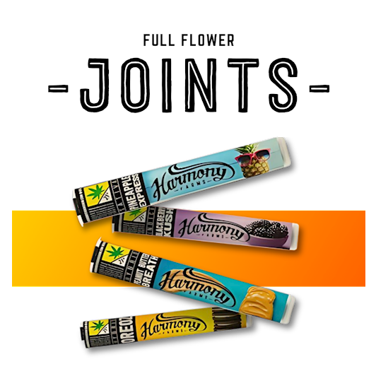Photograph of product: Harmony Farms - Harlequin CBD Joint