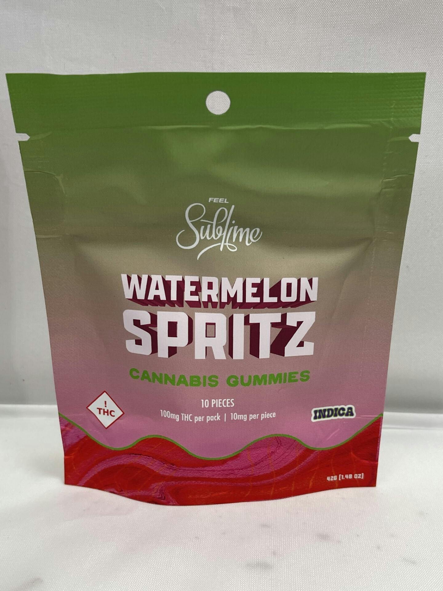 Photograph of product: Watermelon Spritz Gummies