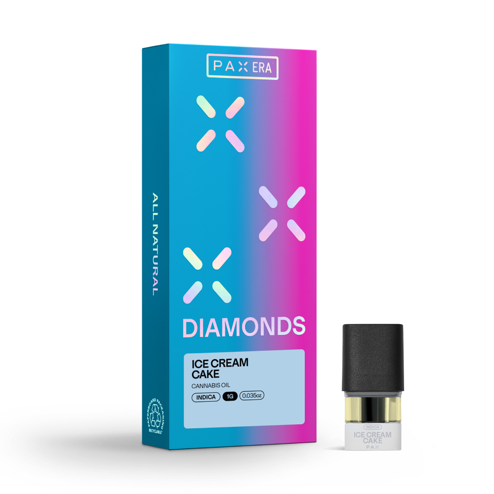 Photograph of product: PAX Era Liquid Diamonds Ice Cream Cake Pod