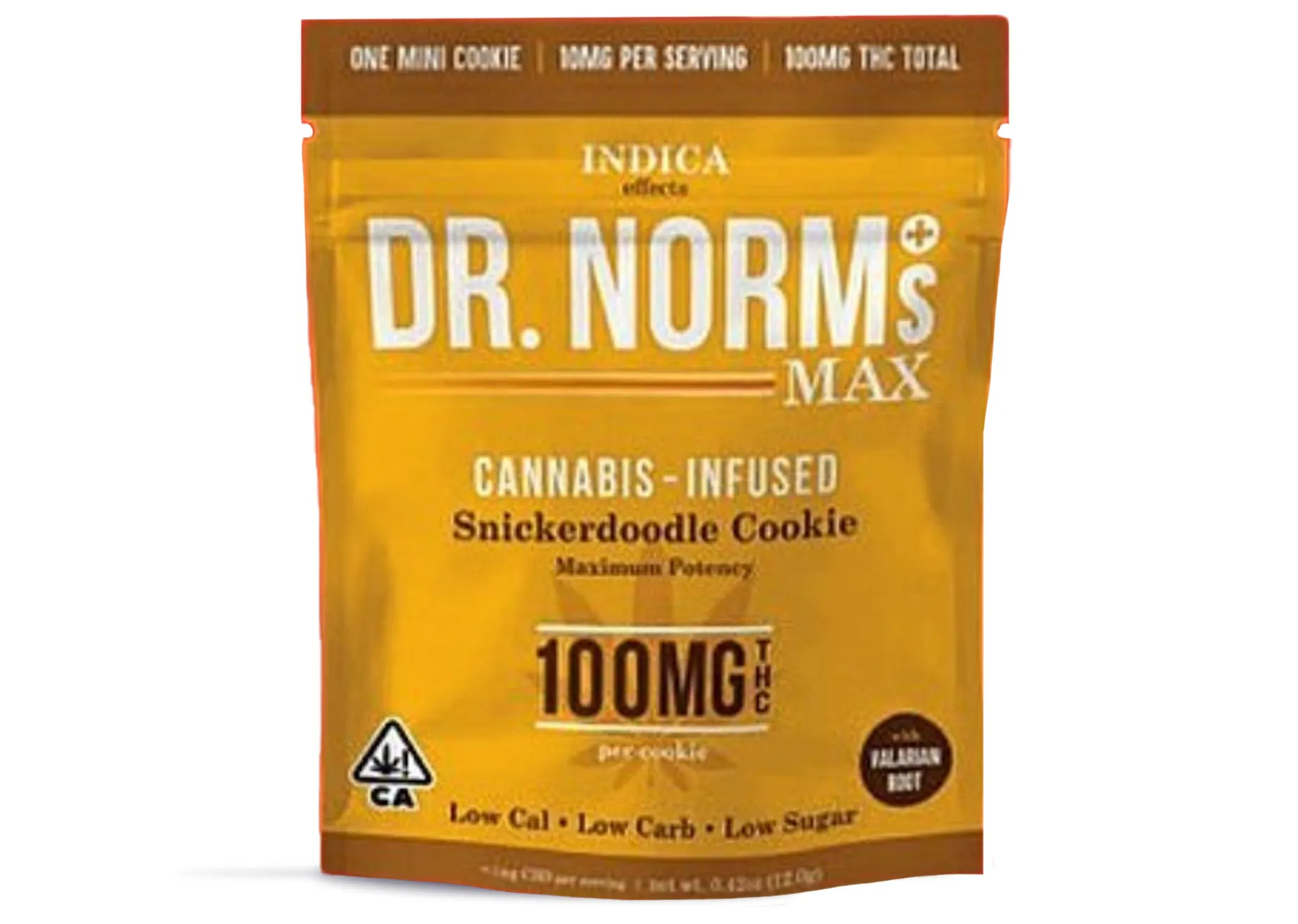 Photograph of product: Dr. Norms | Cookie 100mg (Max) | I | Snickerdoodle (Single)