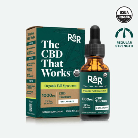 Photograph of product: R&R - Tincture - CBD