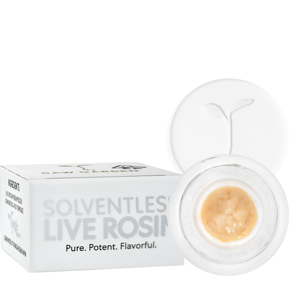 Photograph of product: 1G - LIVE ROSIN - MOROCCAN PEACHES