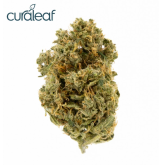 Photograph of product: Curaleaf Strawberry Cough Whole Flower 25.69% (S) 3.5g - 00973