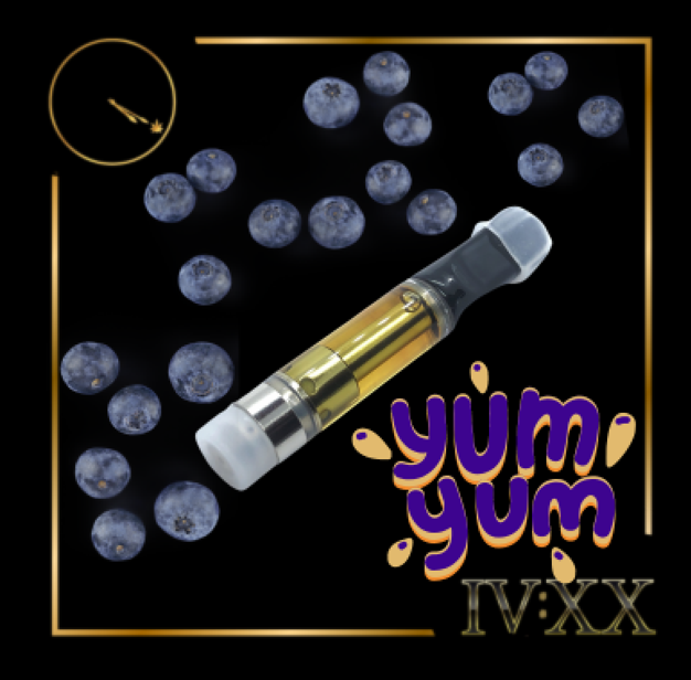 Photograph of product: Blueberry Yum Yum | Cartridge | 1g