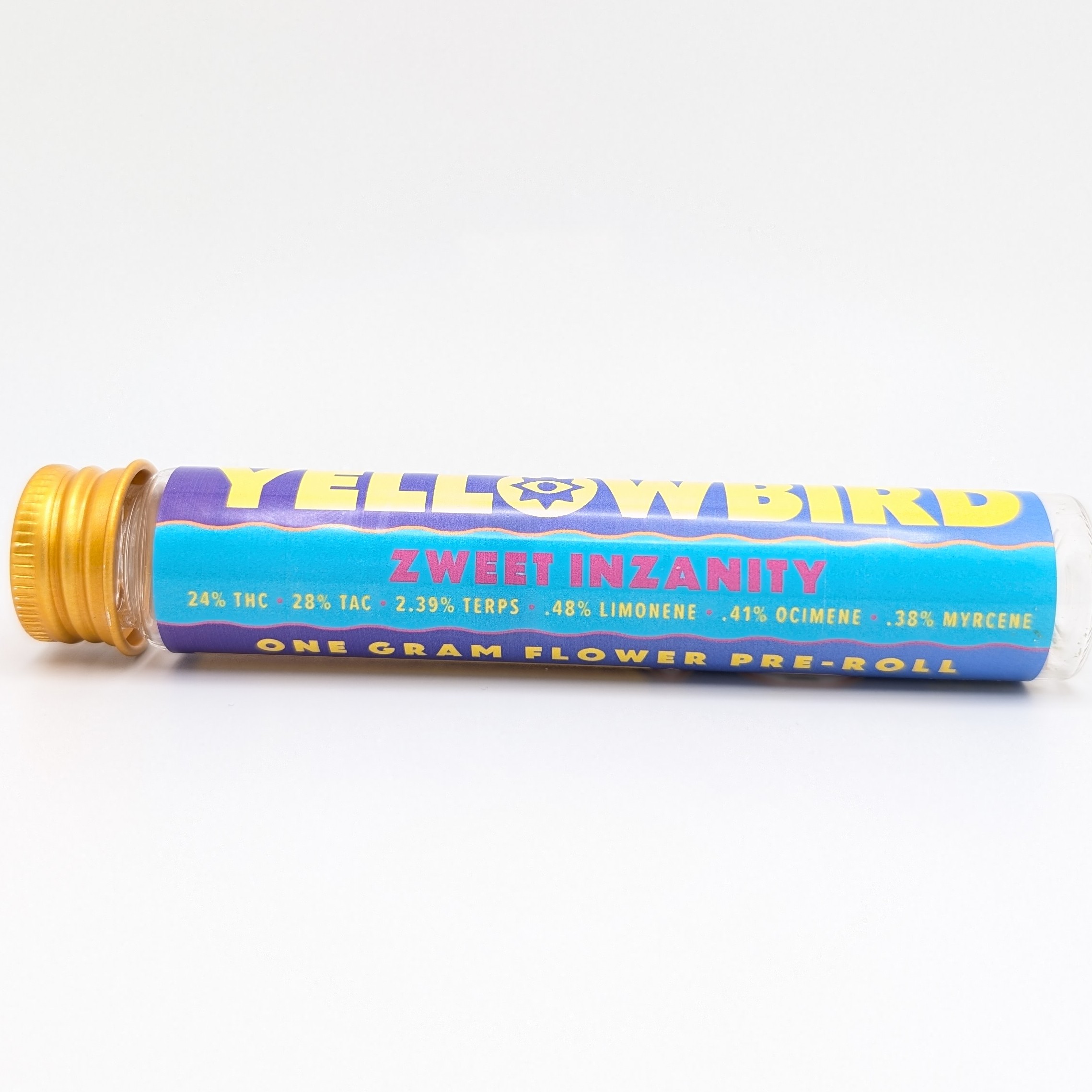 Photograph of product: Zweet Inzanity 1g Pre Roll