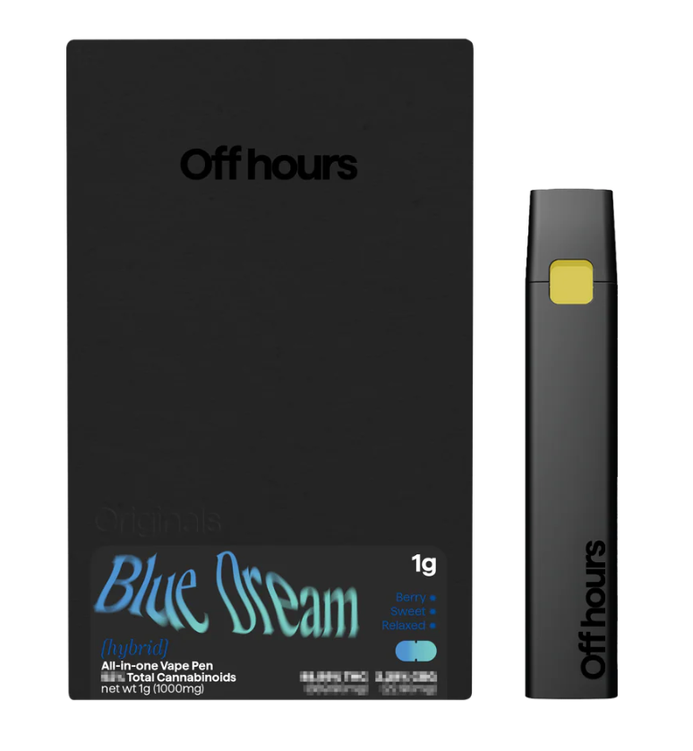 Photograph of product: Off Hours | Blue Dream | 1g | AIO
