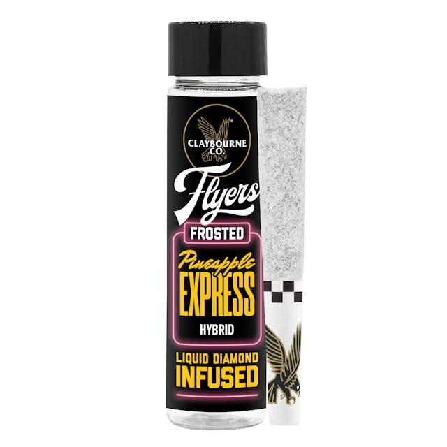 Photograph of product: Flyers Frosted: Pineapple Exp. 2pk .5g Pre-Rolls - 