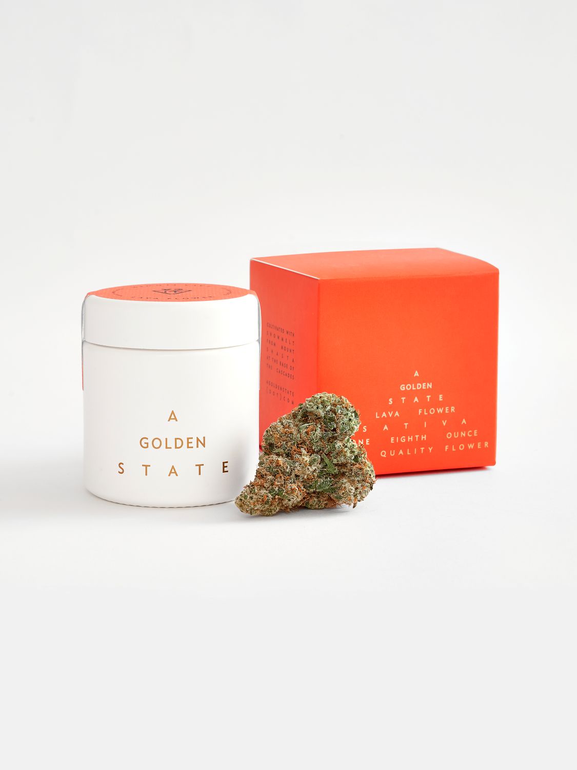 Photograph of product: A Golden State - 3.5g - Lava Flower