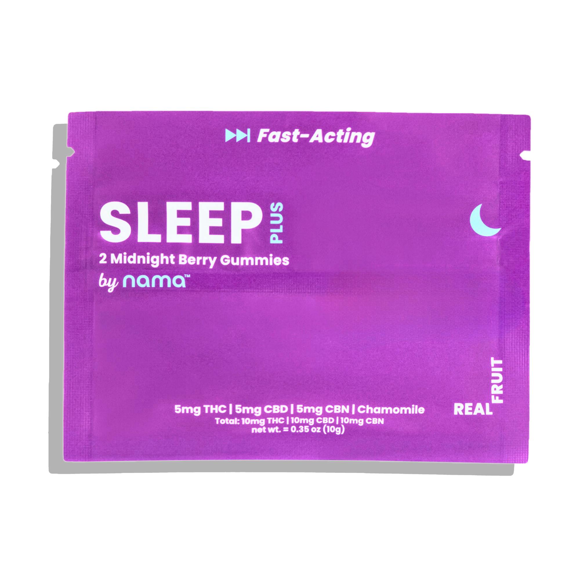 Photograph of product: Nama | Sleep | Gummies | 20pk | 100mg