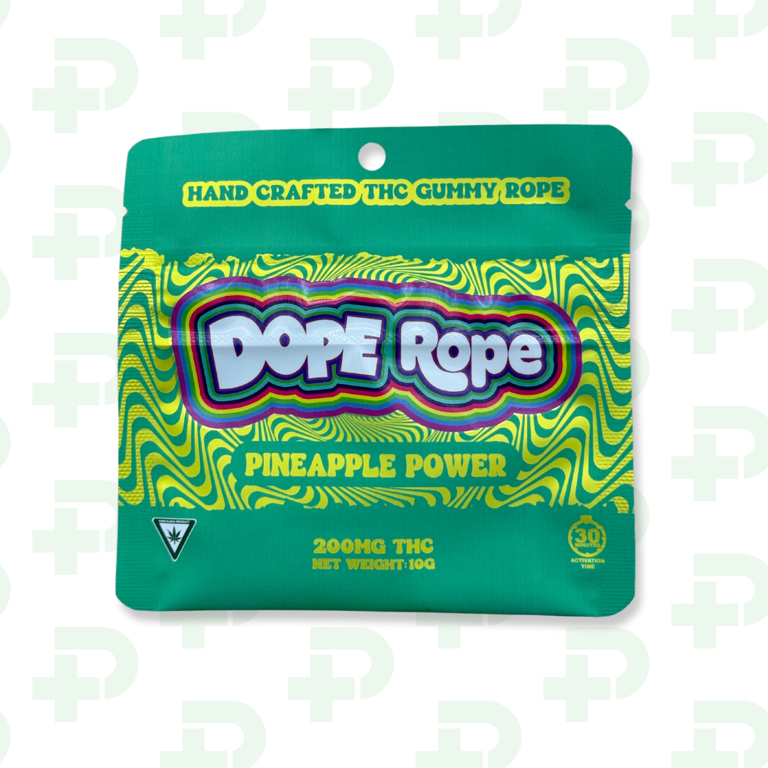 Photograph of product: Dope Rope 200mg - Pineapple Power