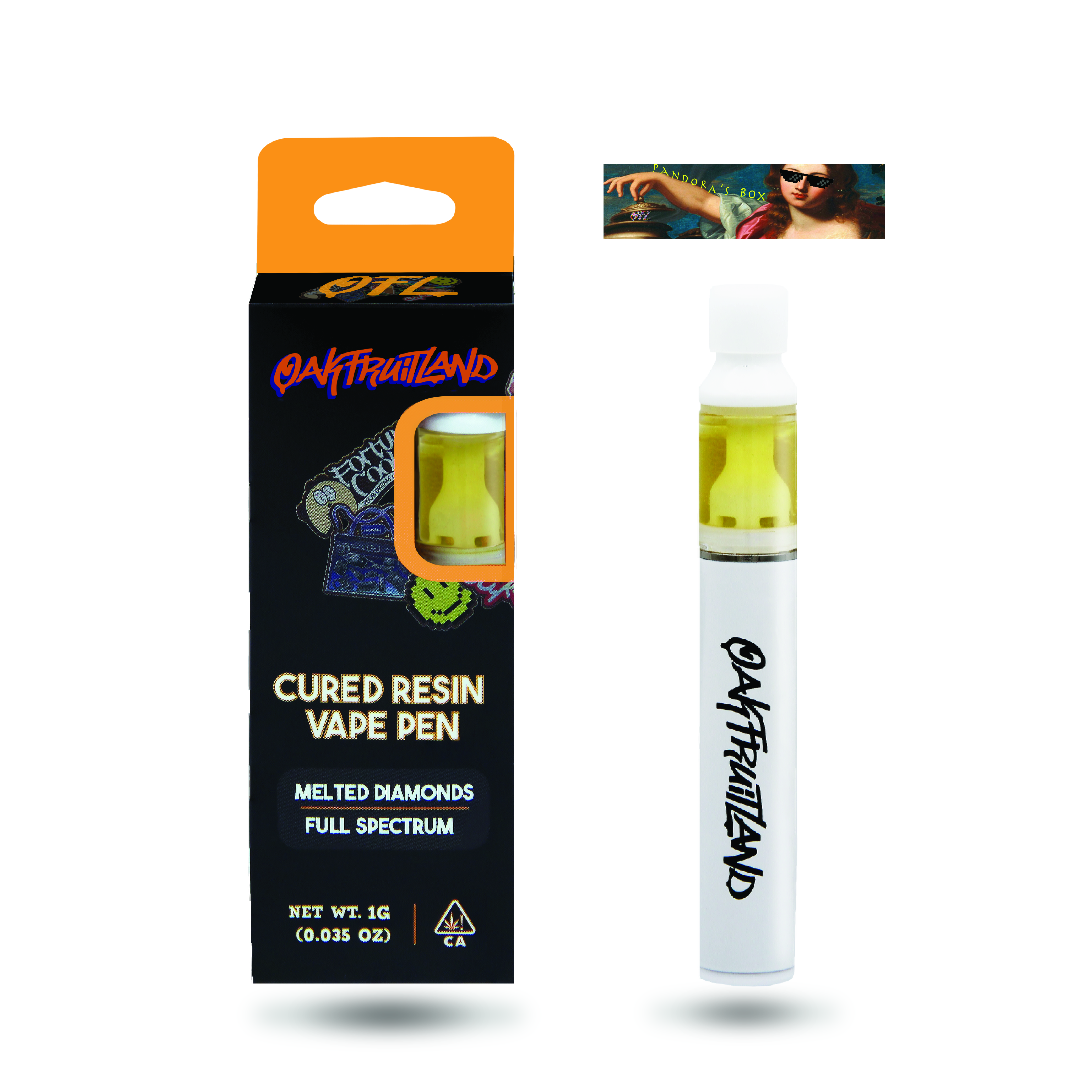 Photograph of product: Disposable Pandoras Box