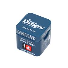 Photograph of product: Drops - Blueberry 4:1 Single