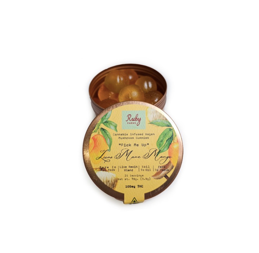 Photograph of product: Lions Mane Mango I Gummy | 20pk | 5mg