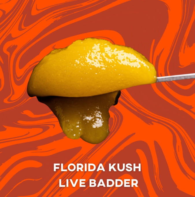 Photograph of product: VIVID 1G FLORIDA KUSH LIVE BADDER