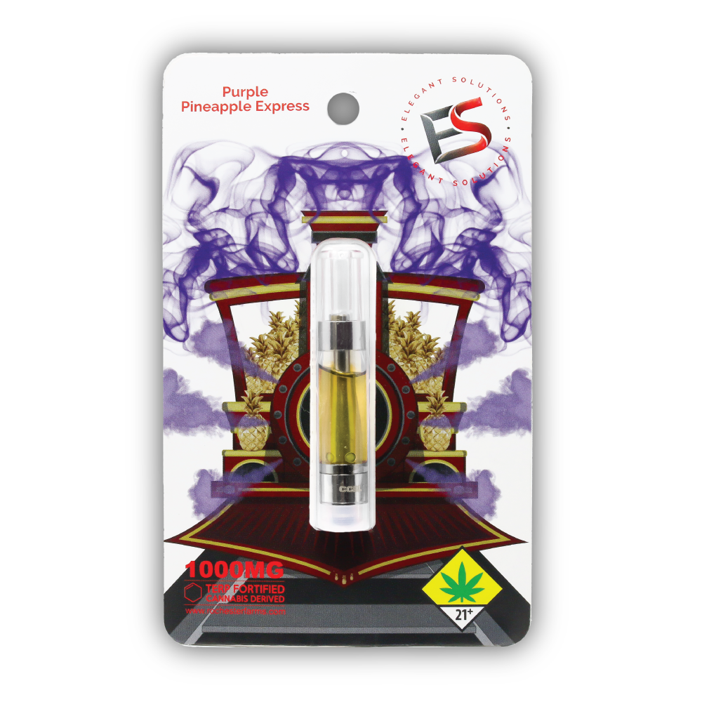 Photograph of product: Purple Pineapple Express Cartridge