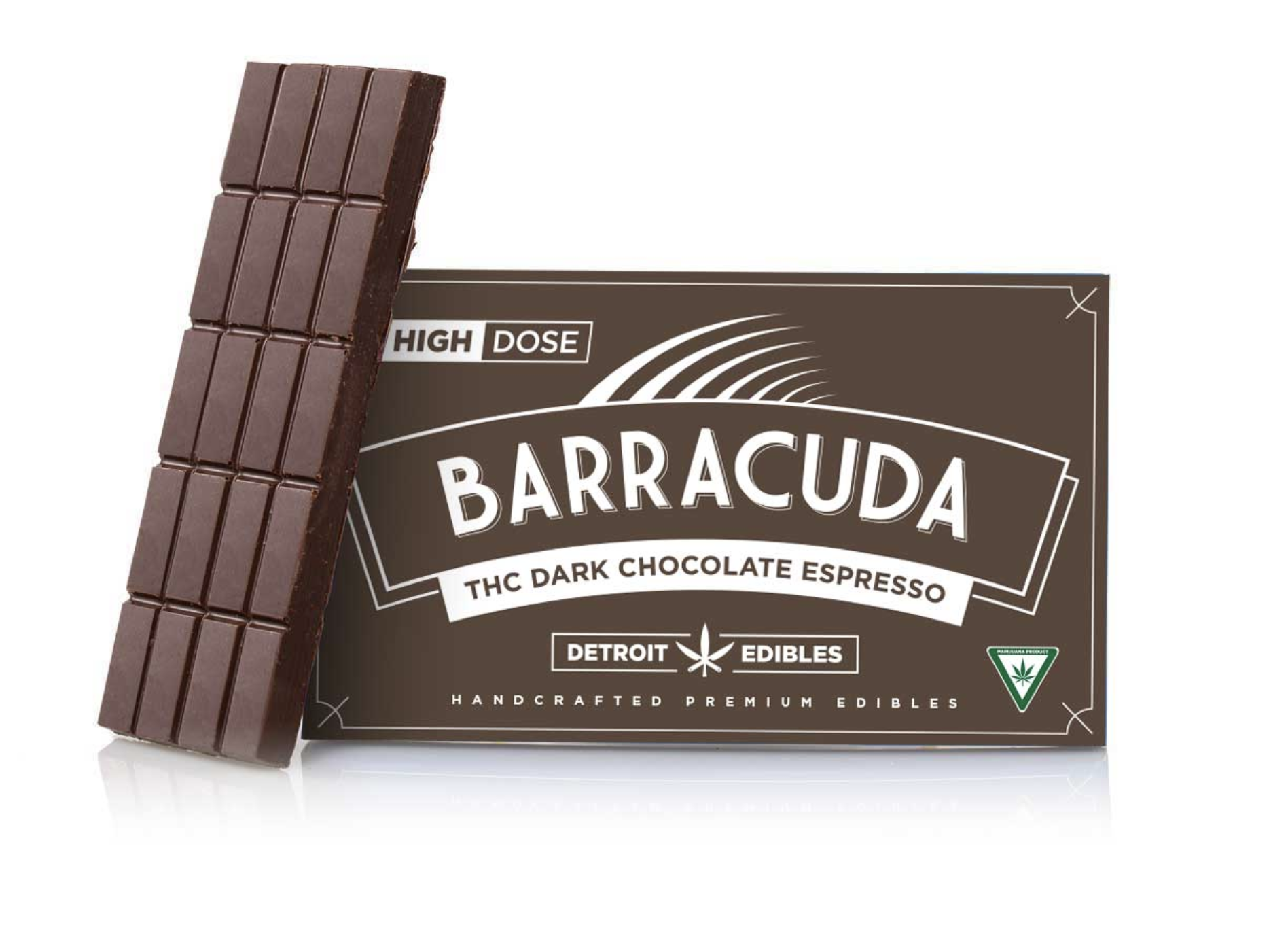 Photograph of product: Barracuda - Dark Chocolate Espresso - 200mg