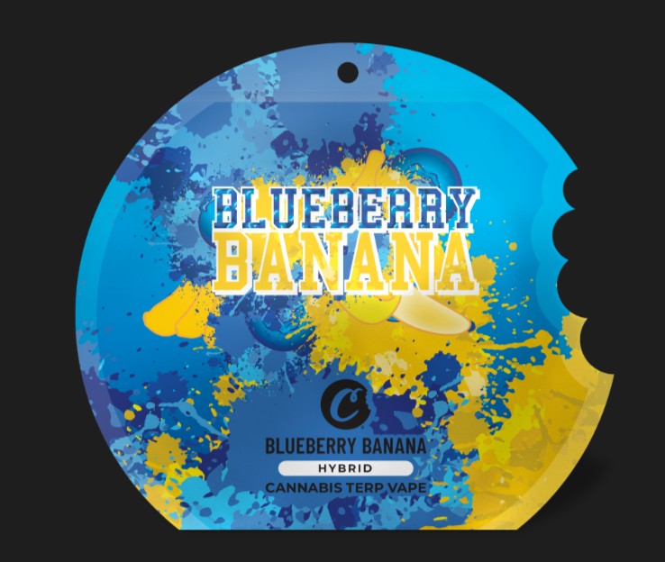 Photograph of product: (19620) Blueberry Banana 900mg Disposable