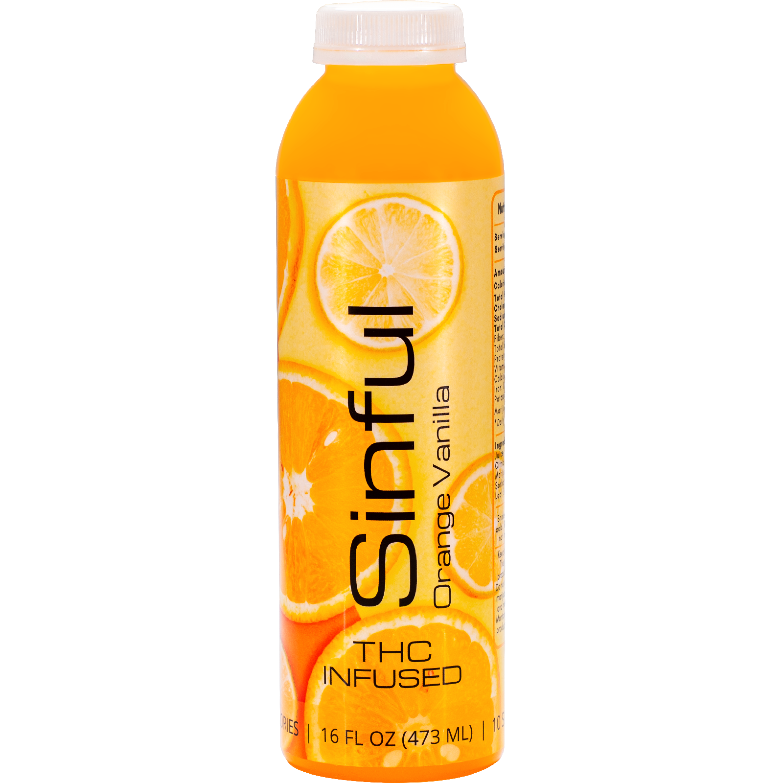Photograph of product: Sinful Drinks | Orange Vanilla