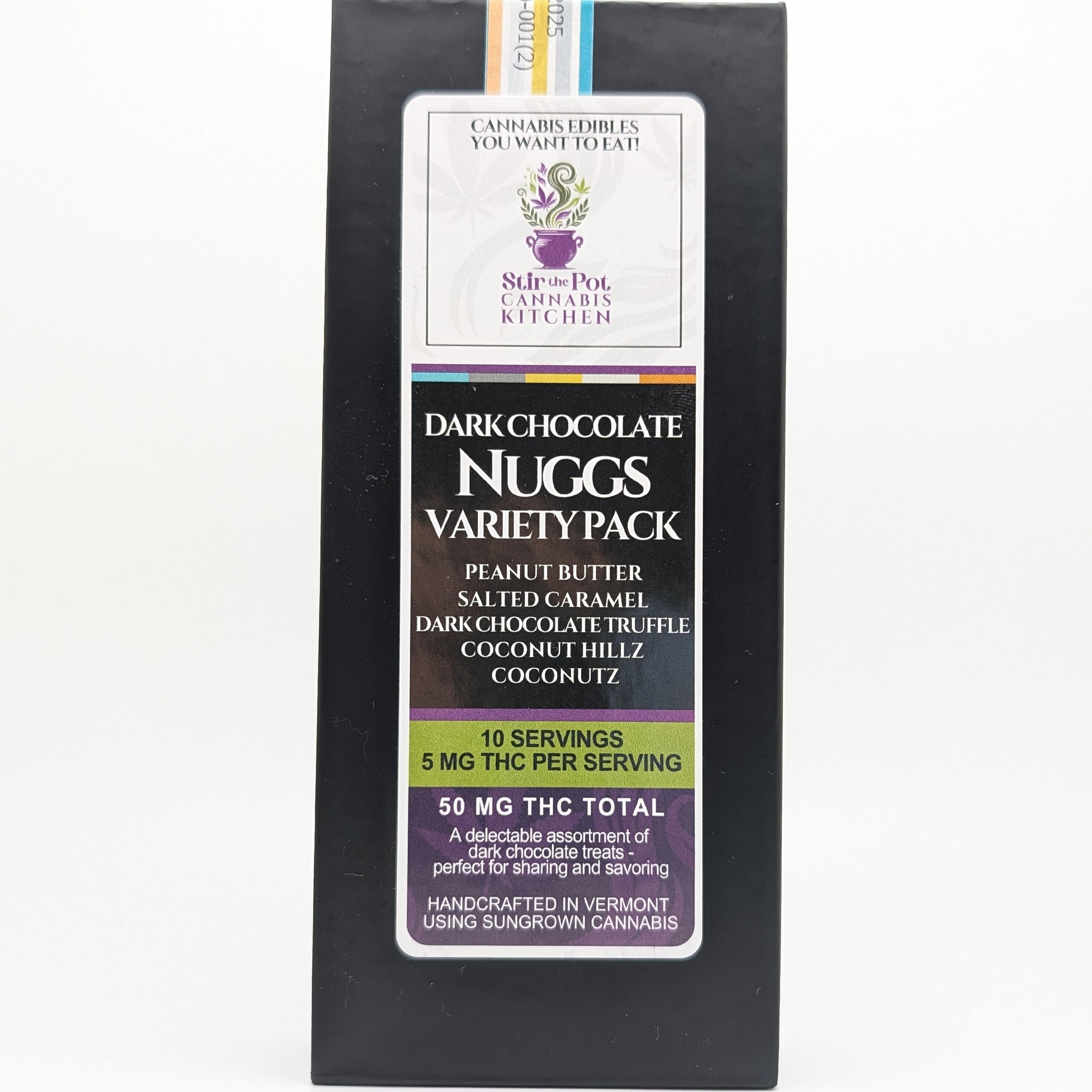 Photograph of product: 10 Piece Variety Chocolate Pack 50mg