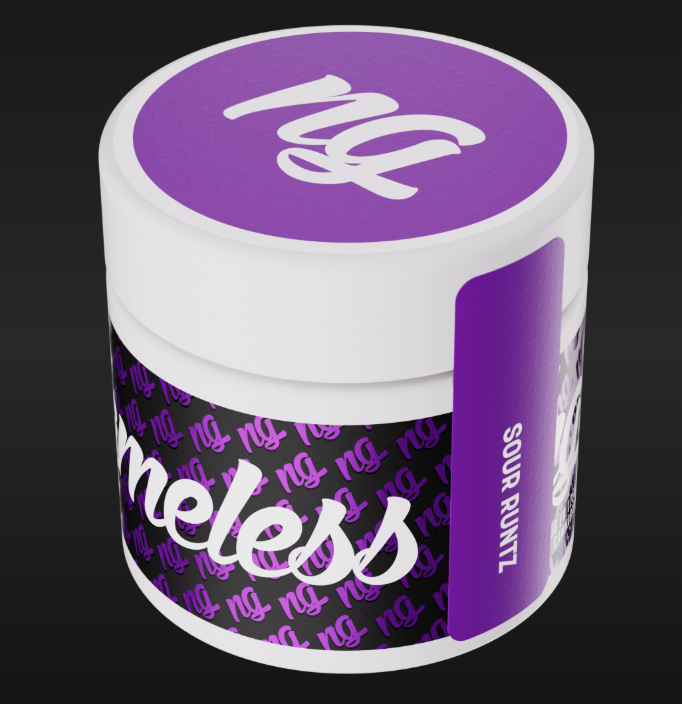 Photograph of product: NAMELESS GENETICS 3.5G FLOWER - SOUR RUNTZ