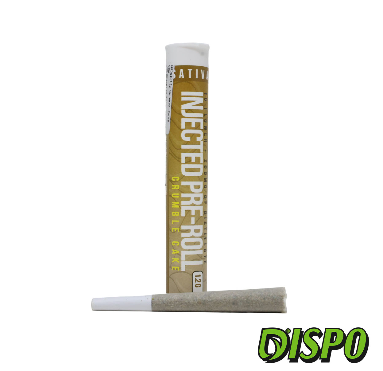 Photograph of product: Distro 10 - Crumb Cake Infused Pre-Roll