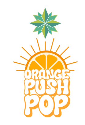 Photograph of product: Harbor Farmz   Orange Push Pop - 28g