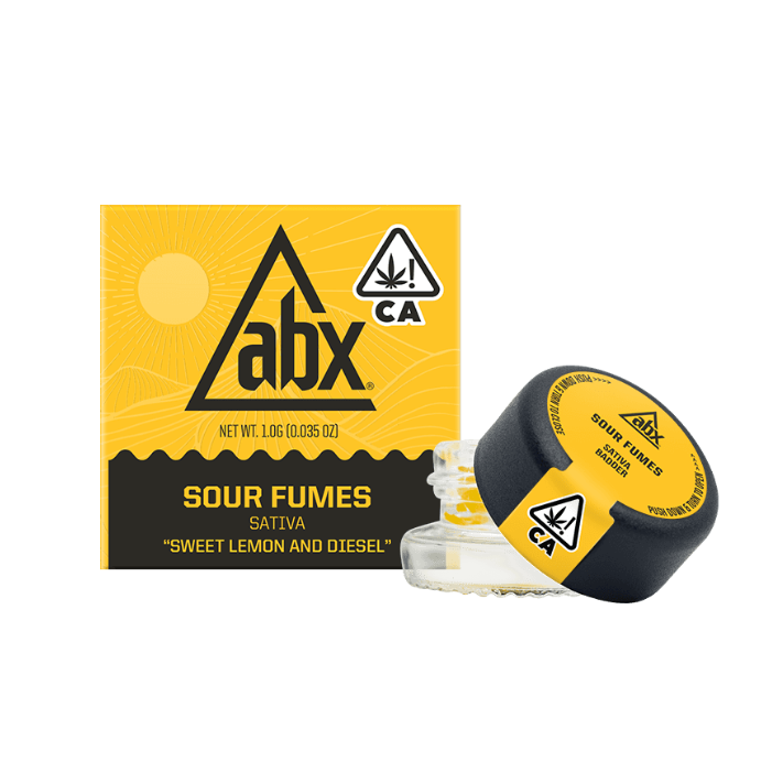Photograph of product: Sour Fumes (S) BADDER 1g - ABX
