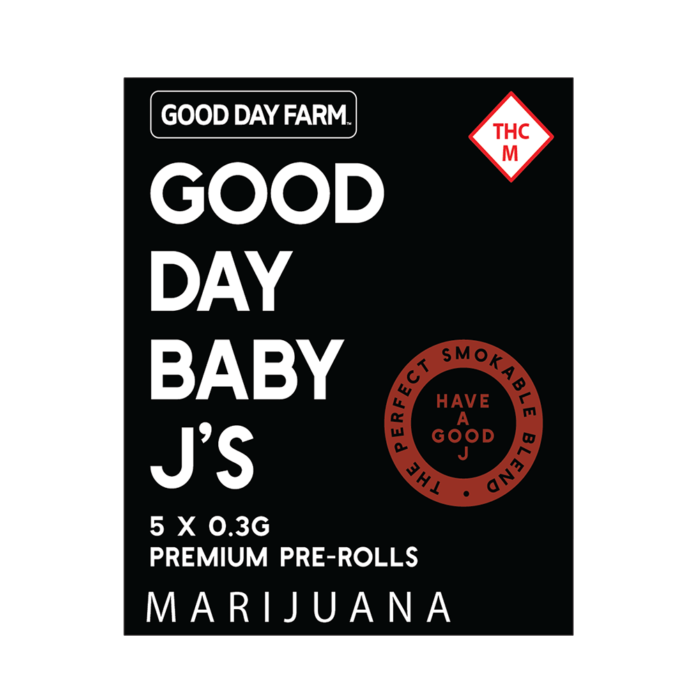 Photograph of Product: GDF: Pre-Roll Pack | Gas Truffle | Baby J's | 0.3g ea | 5pk
