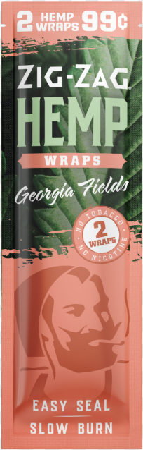Photograph of product: Georgia Fields [Hemp Wraps-2 pack] || Zig Zag