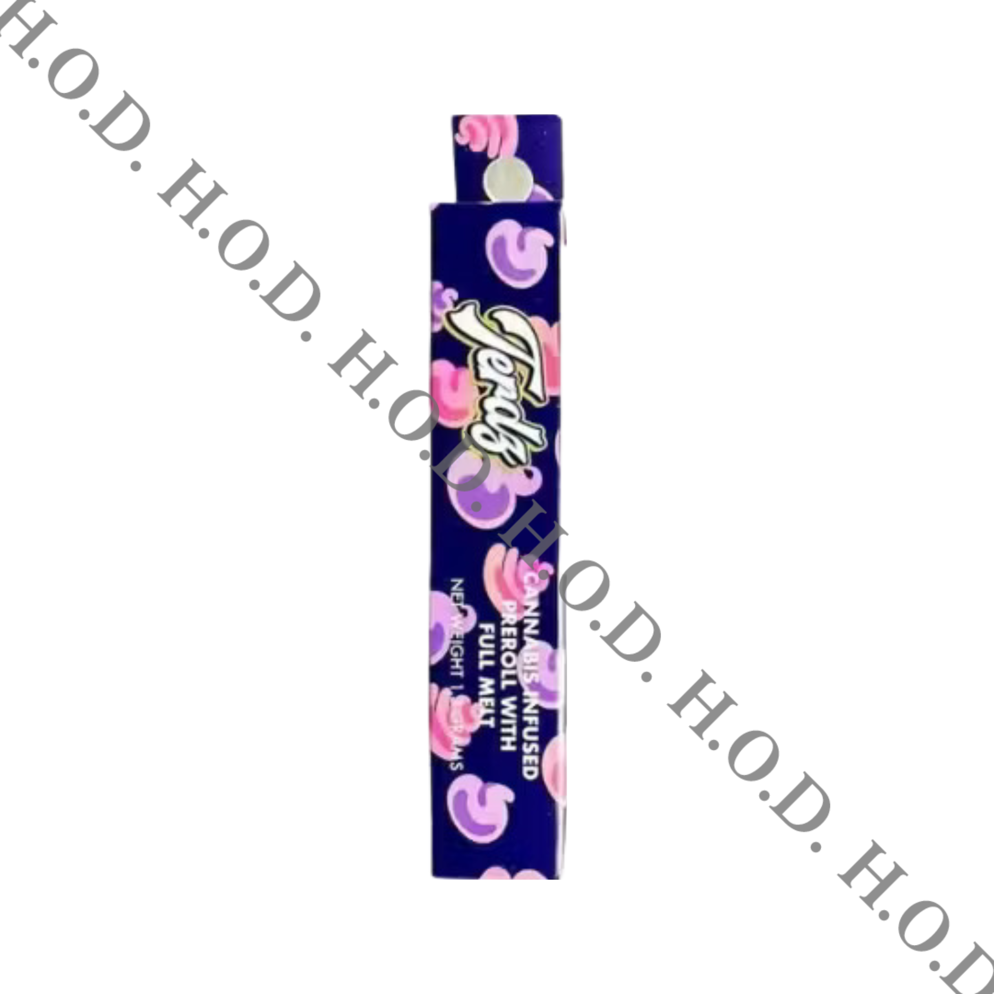 Photograph of product: Clout King Terdz Full Melt Infused Pre-Roll 1.3g