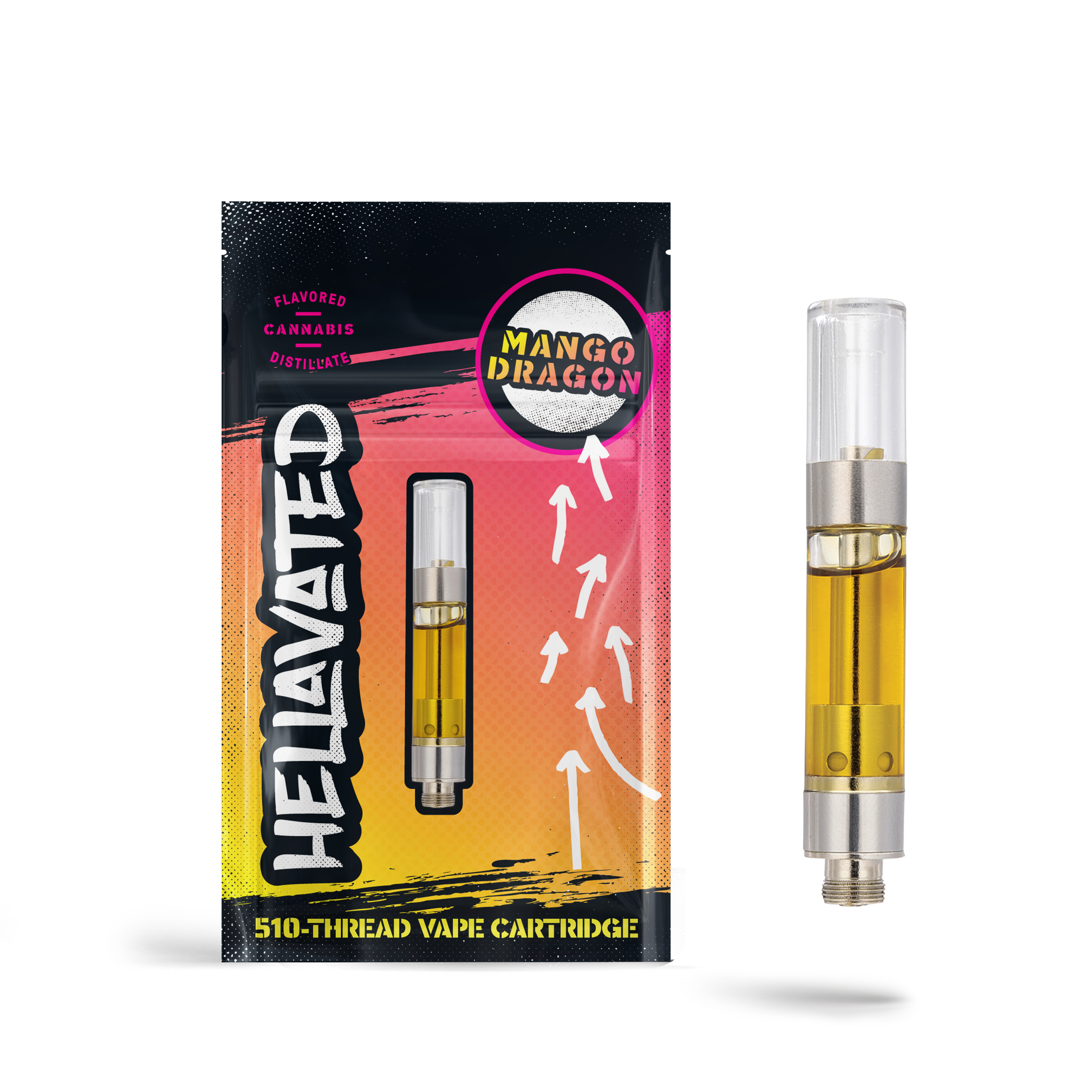 Photograph of product: Mango Dragon Flavored Cartridge