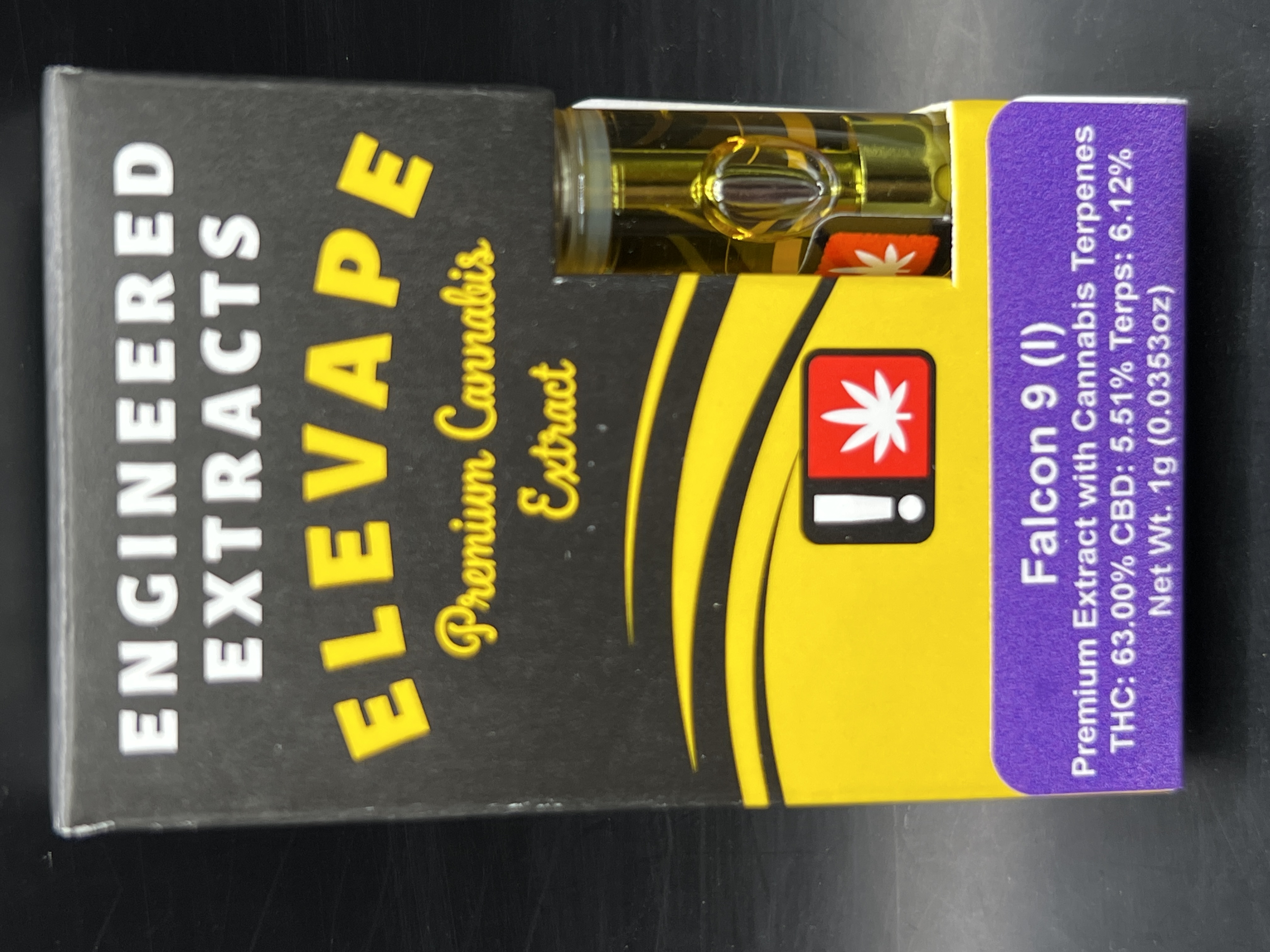 Photograph of product: Elevape Falcon 9 Cartridge