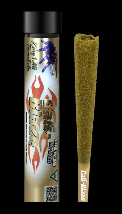 Photograph of product: Cali Blaze - King Tarantula Infused Preroll - Soft and Smooth