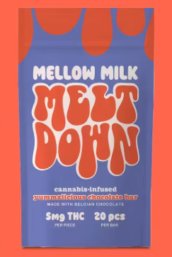 Photograph of product: MELTDOWN - Mellow Milk 20PCS 100MG [H]