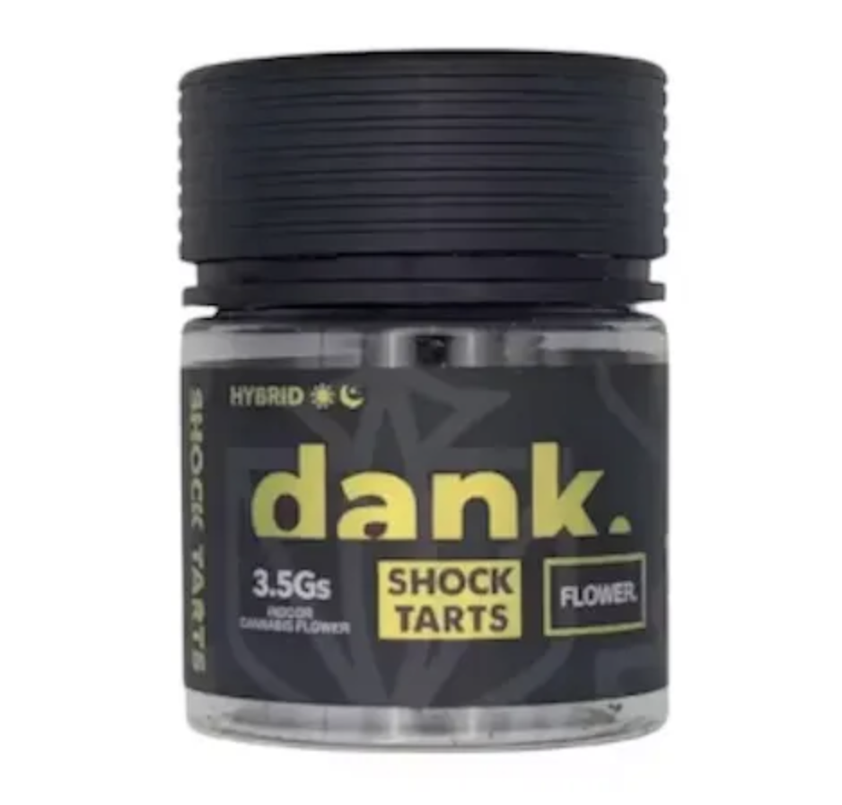 Photograph of product: Dank | Shock Tarts Flower Jar - 3.5g